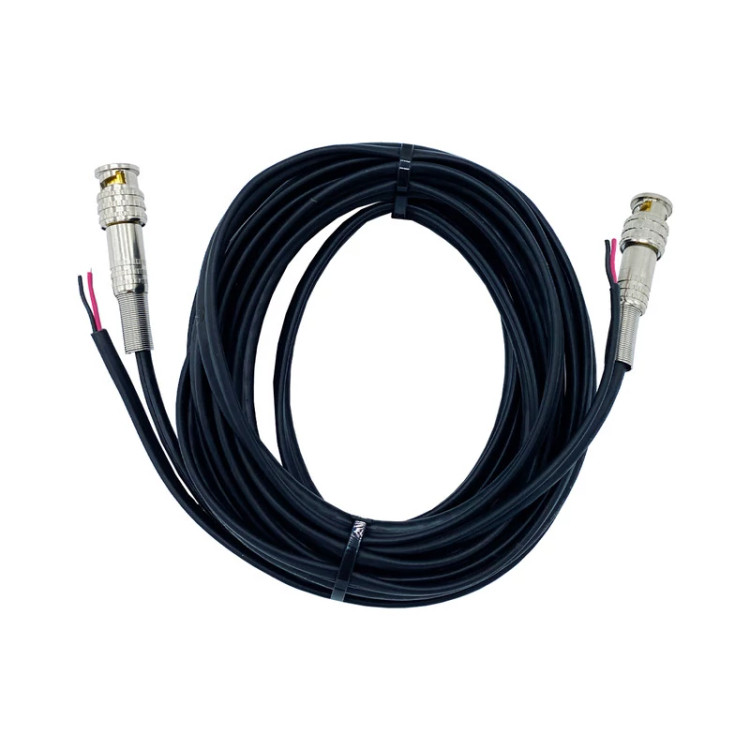 کابل RG59 ترکیبی همراه با سوکت bnc
