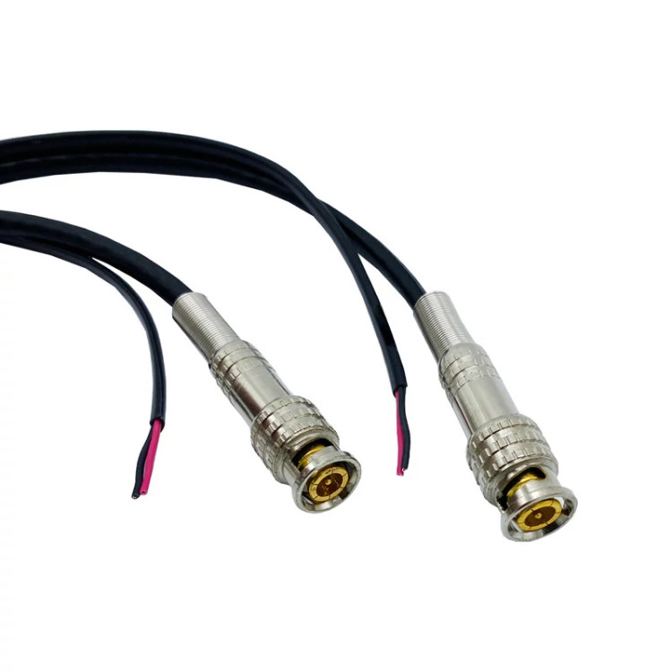 کابل RG59 ترکیبی همراه با سوکت bnc